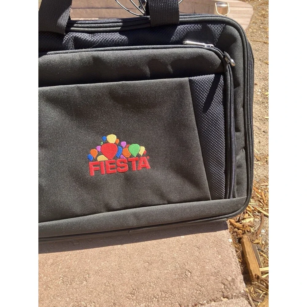 Port Authority FIESTA Embroidered Laptop Messenger Bag Albuquerque NM Festival